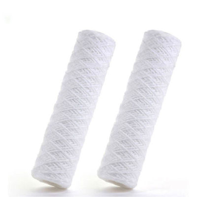 10" 5m Waterfilter PP String Wound Filter Cartridge met Video Outgoing-Inspection