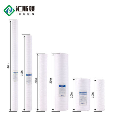 Standaard 20 inch PP String Wound Yarn Filter voor industriële filtratie-toepassingen