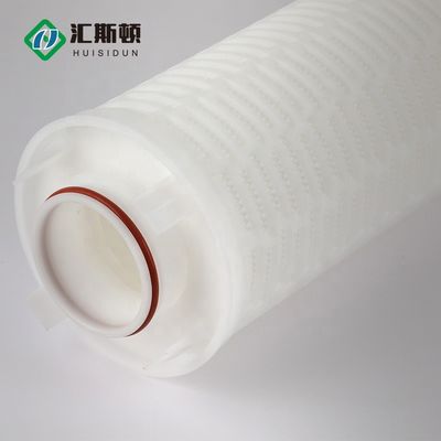 Hoogstroomwaterzuiveringsfilter voor de voedings- en drankenindustrie 40 inch Lengte 5 micron