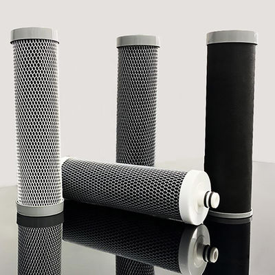 10 Micron 10 20 Inch CTO Carbon Block Filter Cartridge voor waterfiltratiesysteem