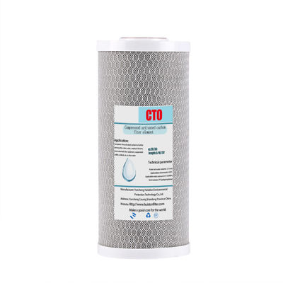 10/20 *4,5 inch Groot en dik CTO Industrieel Compressie Filter Element Equipment Waterfilter