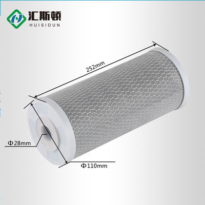 10/20 *4,5 inch Groot en dik CTO Industrieel Compressie Filter Element Equipment Waterfilter