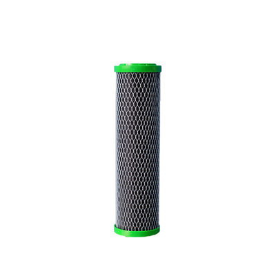 10 inch Cto gecomprimeerde geactiveerde koolstofstaaf zuiver water machine voorfilter cartridge
