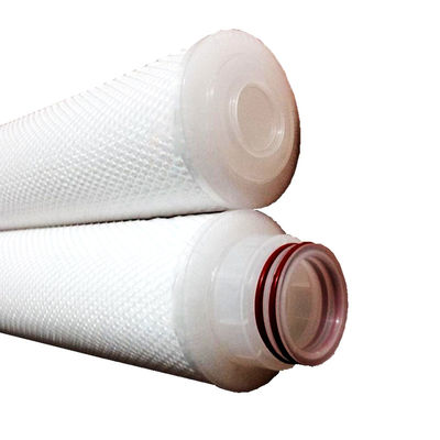 40 inch 0,1 micron grote stroom gevlegd waterfilterelement voor industriële filtratie