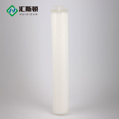 40 inch 0,1 micron grote stroom gevlegd waterfilterelement voor industriële filtratie