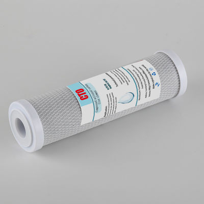 10 inch CTO Coconut Shell Activated Carbon Block Filter Cartridge voor effectief verwijderen