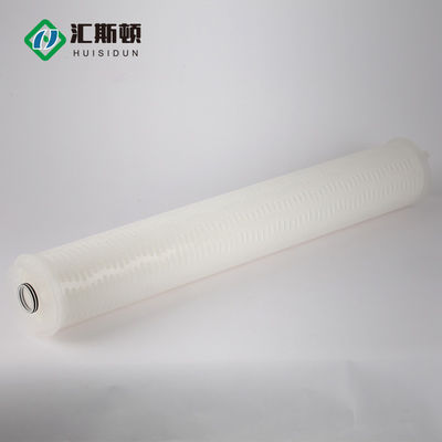 Lichte gewicht 3,6 kg 40 inch kruisvormig microporeus pleatfilterelement voor de industrie
