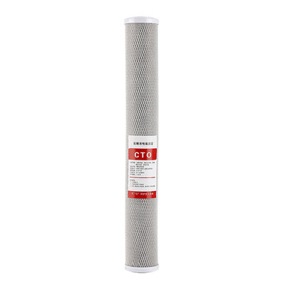 10 inch gecomprimeerd geactiveerd blok koolstoffilter voor drie-niveau universele waterreiniger