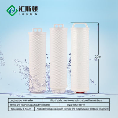 Vaste diepte hoogstroom polypropyleen composiet membraan microporeuze cartridgefilter