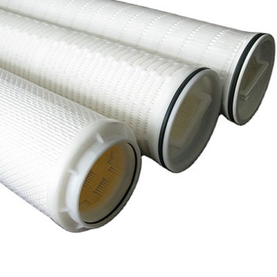 Voedsel en drank 20 inch 40 inch High Flow Pleated Filter Cartridge voor de behandeling van afvalwater met uitzondering van roest