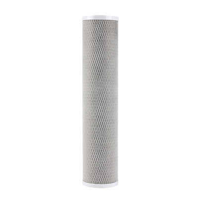 Hoogstroomwaterzuivering met Huiston 20 inch 4,5 actiefkoolfilterelement
