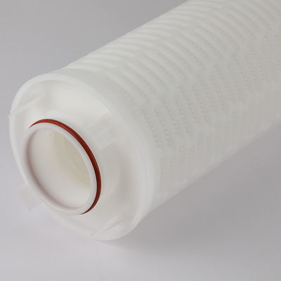 40 inch PP High Flow Pleated Filter Element voor elektroplaten Bad 1-100um Drukvat