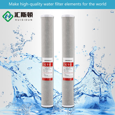 Tweede fase Filtratie Whiston 20 inch actieve koolstof cartridge voor waterbehandeling