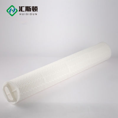 Hoge doorstroming gepleteerde waterfilterpatroon PP PES PVDF PTFE Nylon Voor OEM