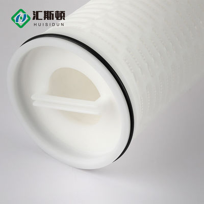Hoge doorstroming gepleteerde waterfilterpatroon PP PES PVDF PTFE Nylon Voor OEM