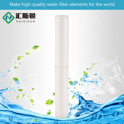 40 inch 0,1um 0,22um 0,45um PES PP pleatfilterpatronen voor kraanwater