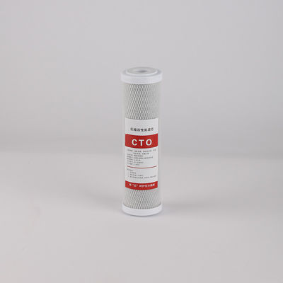 CTO geactiveerde koolstof blok filter element voor het hele huis waterzuivering 3,5 kg