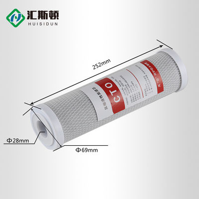 CTO geactiveerde koolstof blok filter element voor het hele huis waterzuivering 3,5 kg