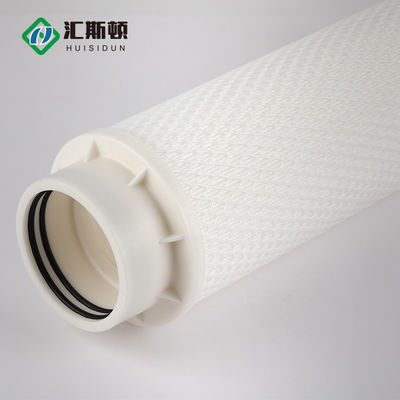 0.2 Um PTFE thermisch bindend PP grote stroom vouwbare waterfiltercartridge