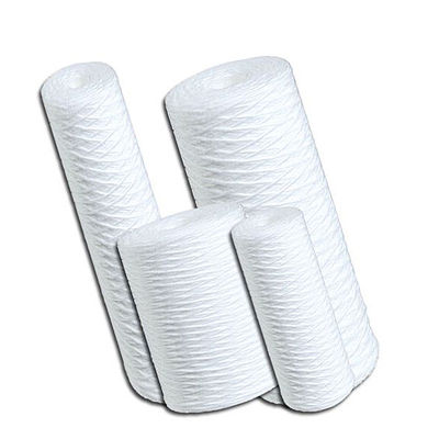 1/5/10/20/30/50/100 Micron Rating 10 * 4.5 Inch PP Series Wund Spinning Filter Cartridge