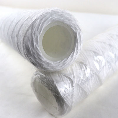 Industriële Wond String Sediment Filter Cartridge 10 20 30 40 Inch 1 3 5 10 Micron Filter