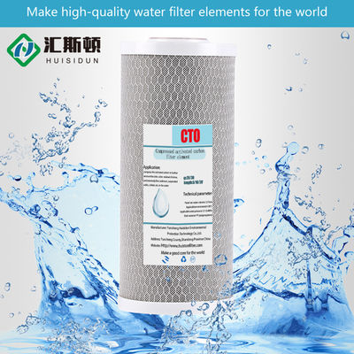 40" actieve koolstofblokfilterelement voor een effectieve waterfiltratie van het hele huis
