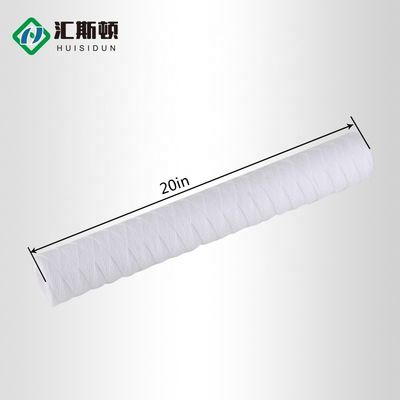 PP Wund Water Filter Cartridge 10 inch 5 Micron Voor Huishoudelijke Vooraffiltratie