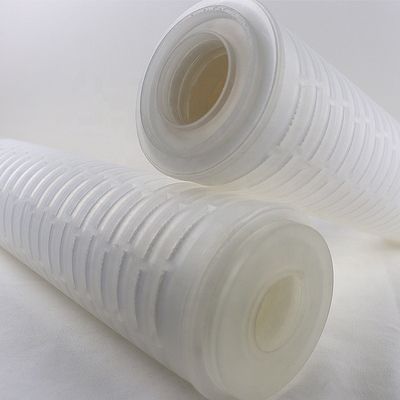 20 inch PP pleat polypropyleen waterbehandeling filter cartridge voor zuiver water systeem