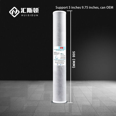 20 inch 2,5' 4.5' CTO Coconut Activated Carbon voor omgekeerde osmose zuiveringssysteem