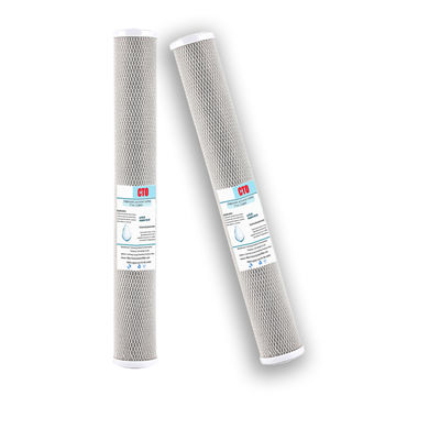 20 inch CTO Active Carbon Filter Cartridge Effectief voor de behandeling van vooraf gefilterd water