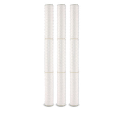 30 inch 0,1 micron PP micropore gepleteerde filterpatroon voor fijne chemische filtratie