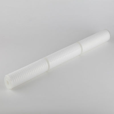30 inch 0,1 micron PP micropore gepleteerde filterpatroon voor fijne chemische filtratie