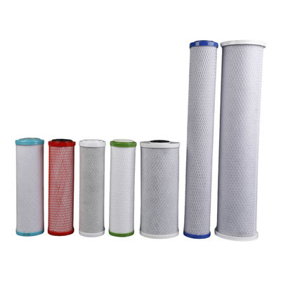 10"/20" Grote gesinterde koolstofblok Coconut Shell CTO voor gigantische waterfilter behuizingen