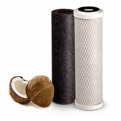 NSF gecertificeerde 10 inch CTO drinkwaterfiltratie met actieve koolstofspanning V 0