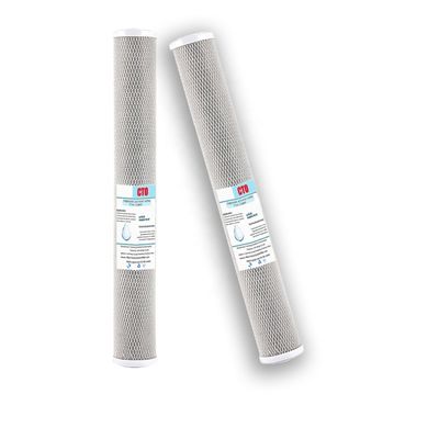 20 inch Huiston cirkelvormig geactiveerd koolstoffilter ideaal voor industriële waterbehandeling