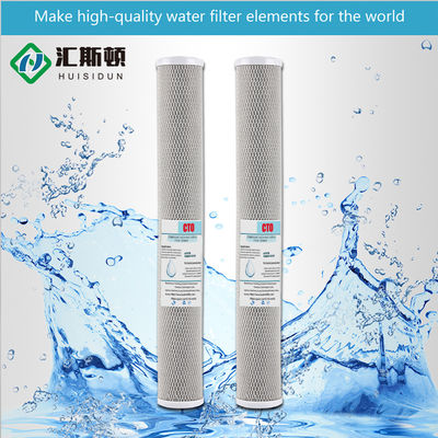 NO Private Mould 20 inch Coconut Shell Carbon CTO Filter Cartridge voor drinkwater
